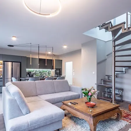Luxury Penthouse W Garage - Centre Apartament Budapeszt