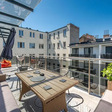 아파트 Luxury Penthouse W Garage - Centre 부다페스트