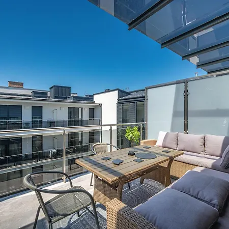 Apartament Luxury Penthouse W Garage - Centre *