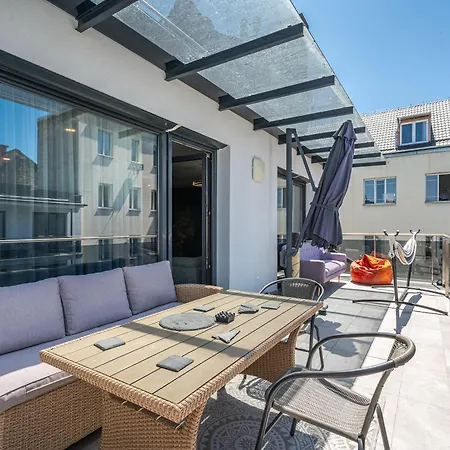 아파트 Luxury Penthouse W Garage - Centre 부다페스트