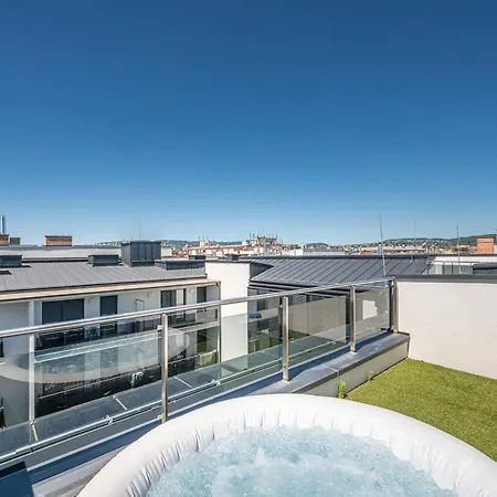 Luxury Penthouse W Garage - Centre 아파트 부다페스트