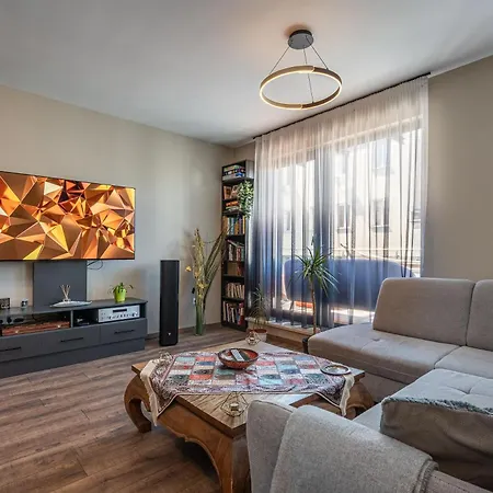 아파트 Luxury Penthouse W Garage - Centre 부다페스트