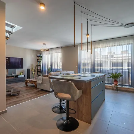 Luxury Penthouse W Garage - Centre Apartament *